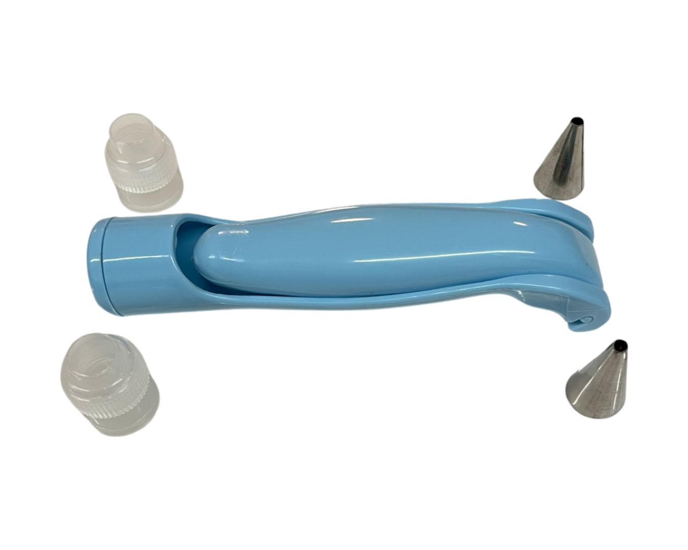 ماكنة كيس صب كريمة بلاستيك مع رؤوس