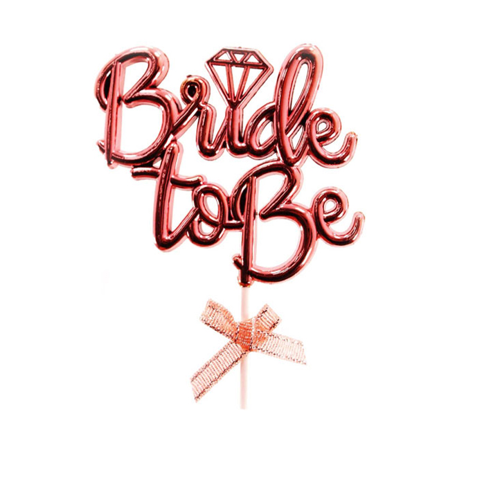 توبر كيك زهري 7244 BRIDE TO BE