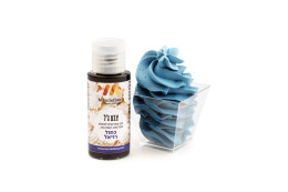 صبغة طعام جل اساس ماء ازرق غامق 32 مل royal blue