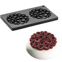 قالب سيلكون 2 خانة pavoni coral