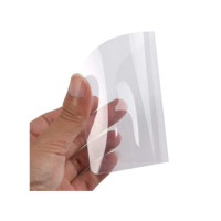 كرت كريمة بلاستيك شفاف عدد 5