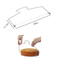 منشار كيك ستانلس 34 سم ارتفاع 17 سم