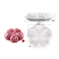 قالب سيلكون راس قلب 19.5 سم ارتفاع 4.5 سم sakura 5447