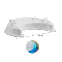 قالب سيلكون هلال رمضان 23 سم
