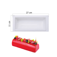 قالب سيلكون مستطيل 27 &times; 11 سم ارتفاع 7 سم