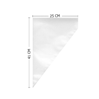 كيس صب كريمة شفاف 25&times;41 سم عدد 100