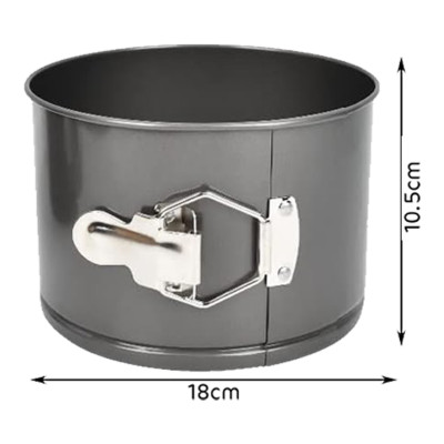 قالب تشيز كيك دائري 18 سم ارتفاع 10.5 سم