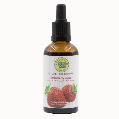 نكهة طعام فراولة مركز 50 ملم strawberry