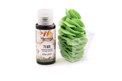 صبغة طعام جل اخضر فاتح 32 مل leaf green