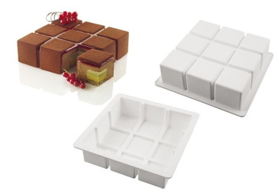 قالب سيلكون 1400 silikomart cubik