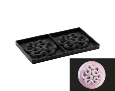 قالب سيلكون 2 خانة PAVONI MINI JELLY