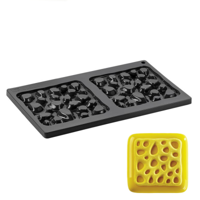 قالب سيلكون 2 خانة PAVONI  SPONGE