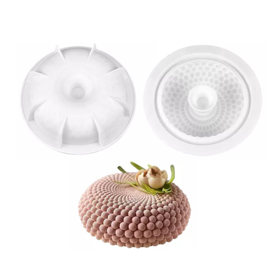 قالب سيلكون دائري مع فتحة 18.8 سم ارتفاع 5.5 سم 5431