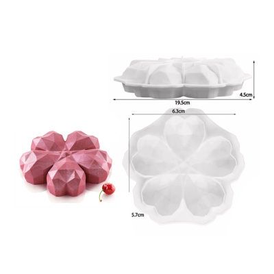 قالب سيلكون راس قلب 19.5 سم ارتفاع 4.5 سم sakura 5447