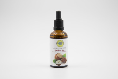 نكهة طعام بندق مركز 50 ملم hazelnut