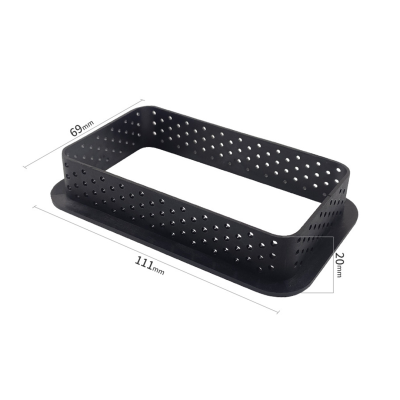 رينج تارت بلاستيك مستطيل حراري 11 &times;6.8 سم ارتفاع 2 سم