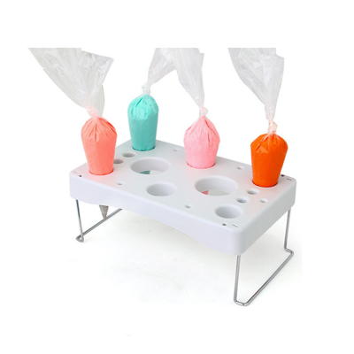 ستاند بلاستيك لاكياس و رؤوس الكريمة 29.3 &times; 18 سم ارتفاع 11.8 سم