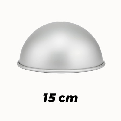 قالب المنيوم نصف كرة 15 سم