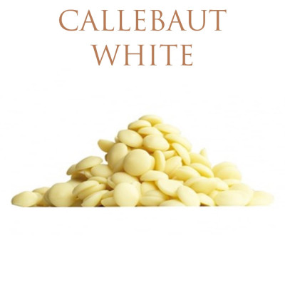 شوكولاتة كاليبوت ابيض حبيبات 28% 500 غم  CALLEBAUT