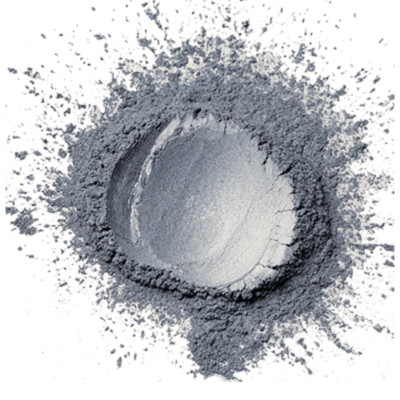 صبغة بودرة اساس زيت فضي ميتاليك 34 غم